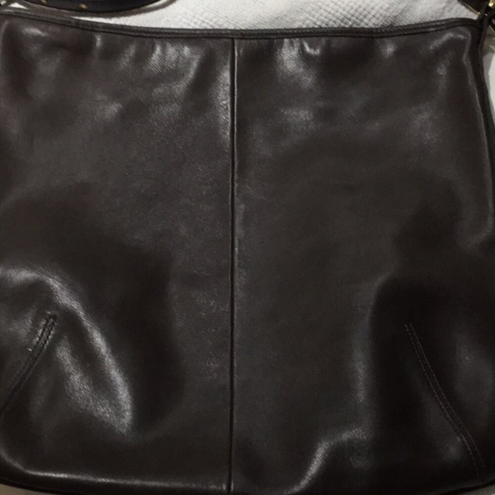 Coach vintage shoulder bag brown euc - Picture 9 of 12